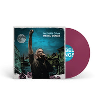 NATHAN GRAY &quot;Rebel Songs&quot; LP PURPLE