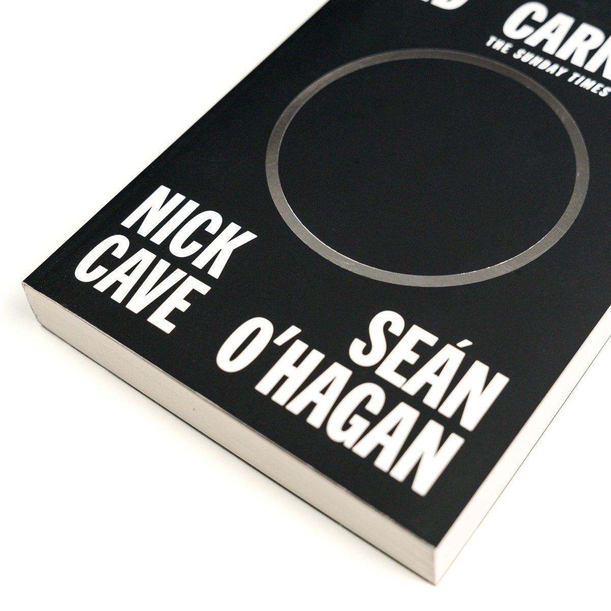 NICK CAVE &amp; SEAN O'HAGAN "Faith, Hope And Carnage" Book