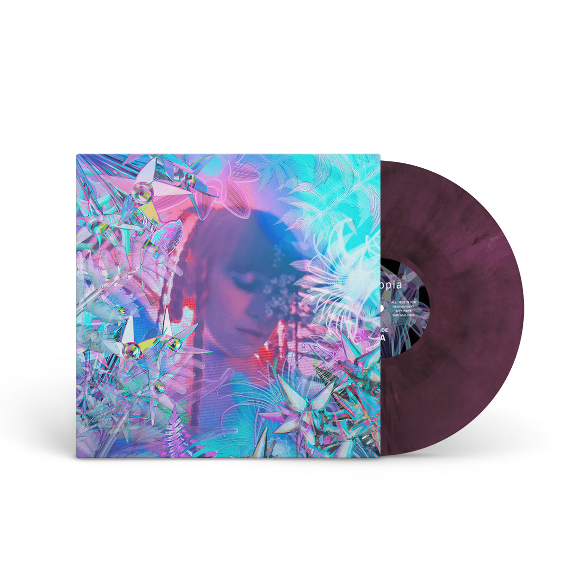 NICOLE MIGLIS &quot;Myopia&quot; LP PURPLE &amp; BLACK GALAXY