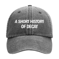 NOTHING "A Short History Of Decay" Cap