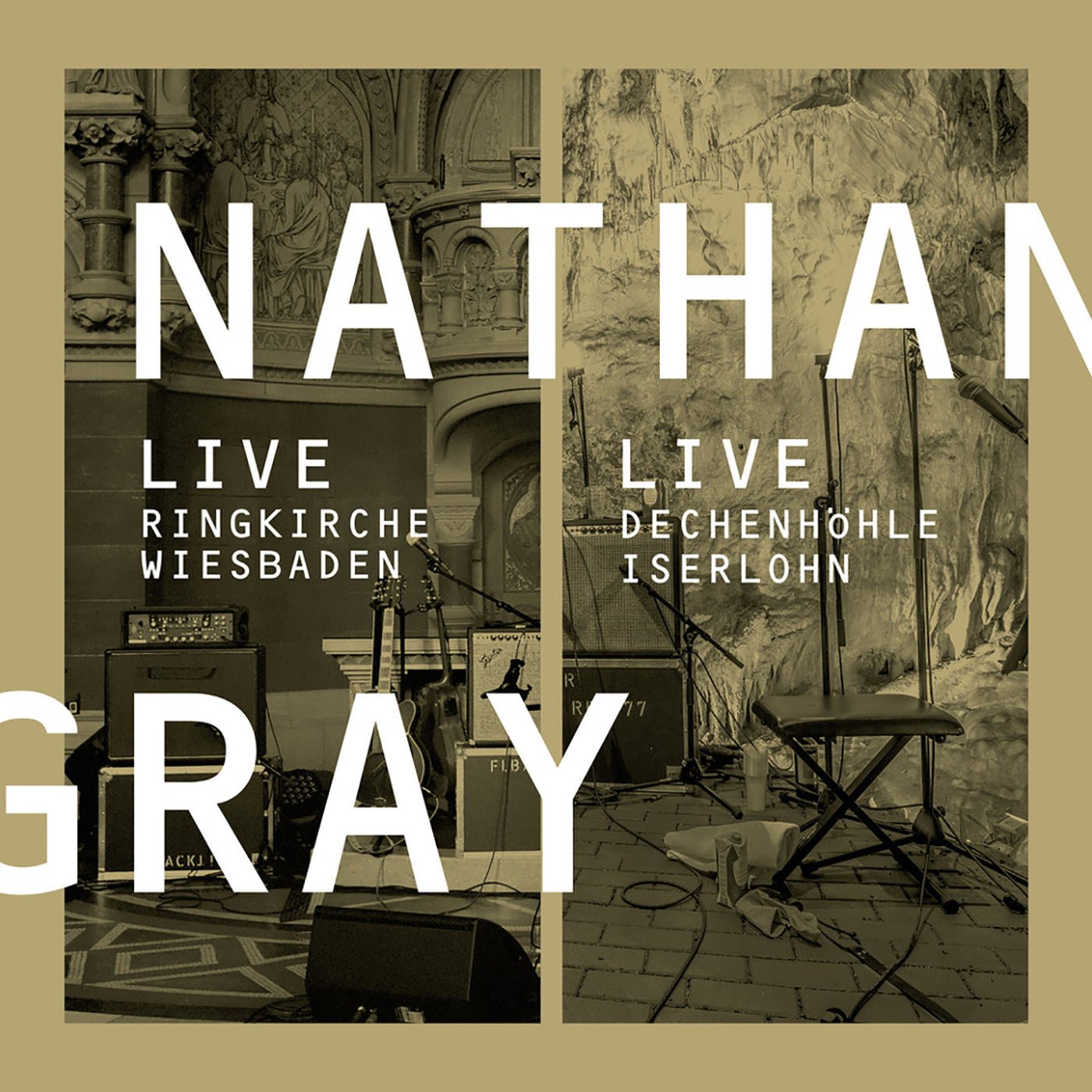 NATHAN GRAY "Live in Wiesbaden / Live in Iserlohn" 2xCD + DVD