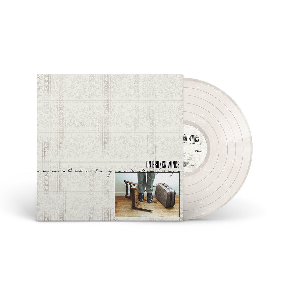 ON BROKEN WINGS &quot;Some Of Us May Never See The World&quot; LP CLOUDY GLITTER