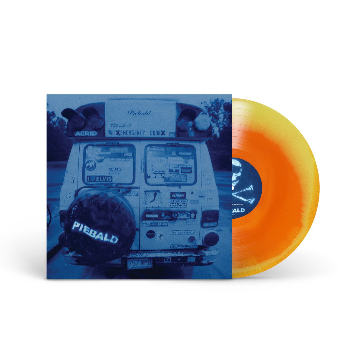 PIEBALD "If It Weren’t For Venetian Blinds, It Would Be Curtains For Us All" LP LIFE IS A BEACH (YELLOW ORANGE)