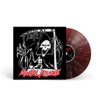 PIG PEN "Mental Madness" LP RED &amp; BLACK MARBLE W PINK SPLATTER