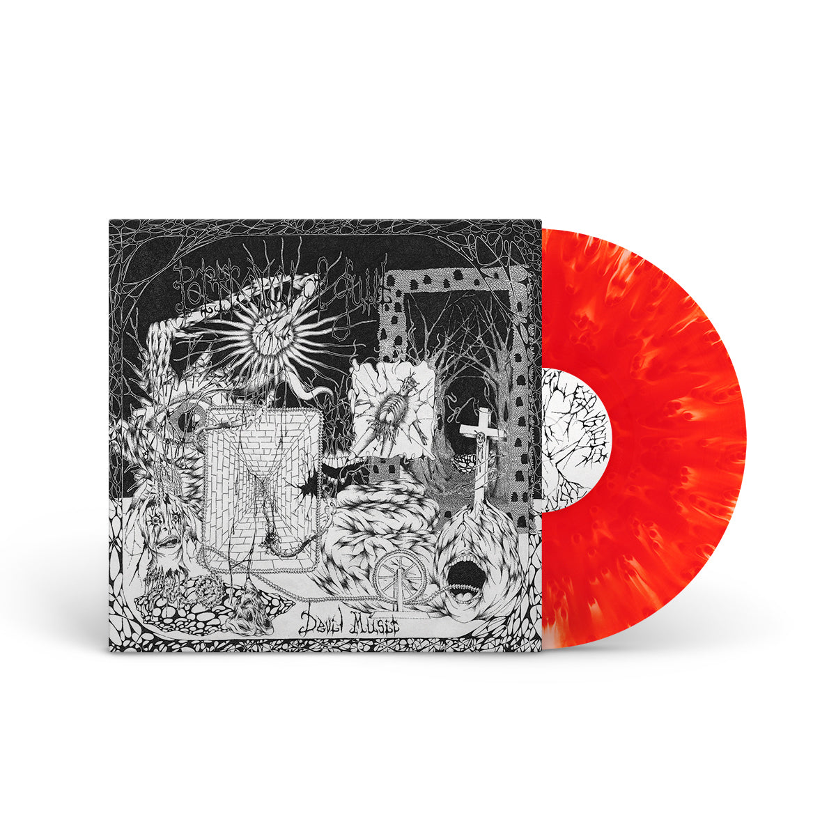 PORTRAYAL OF GUILT &quot;Devil Music&quot; 12&quot; CLOUDY RED (EVIL GREED EXCLUSIVE)