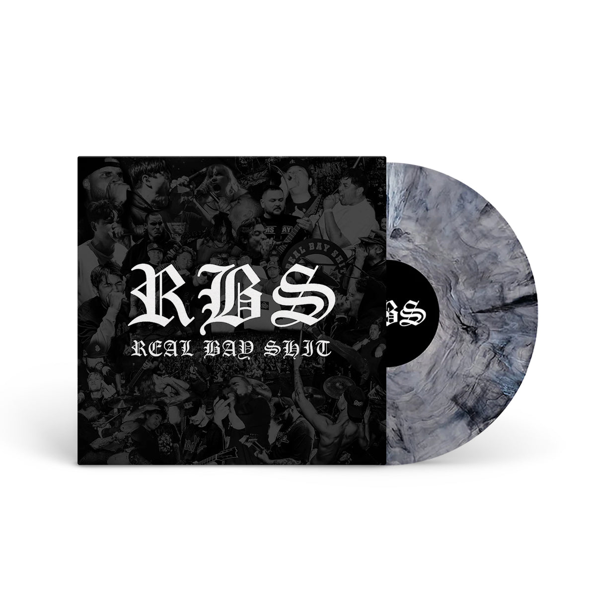 REAL BAY SHIT &quot;The Official Compilation&quot; LP BLEACH MARBLE