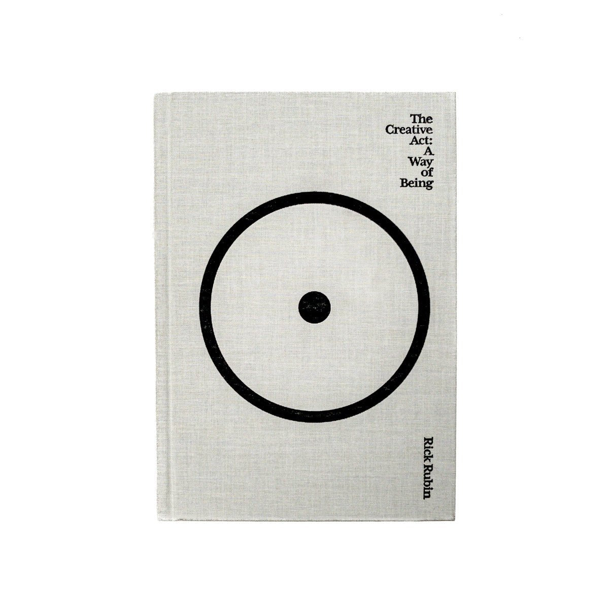 RICK RUBIN "The Creative Act" Book