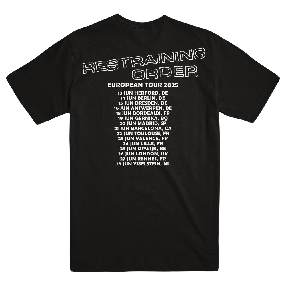 RESTRAINING ORDER &quot;Euro Skull 2025&quot; T-Shirt