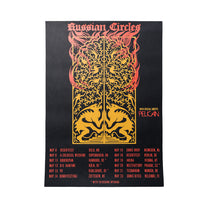 RUSSIAN CIRCLES "European Tour 2026" Screenprinted Poster