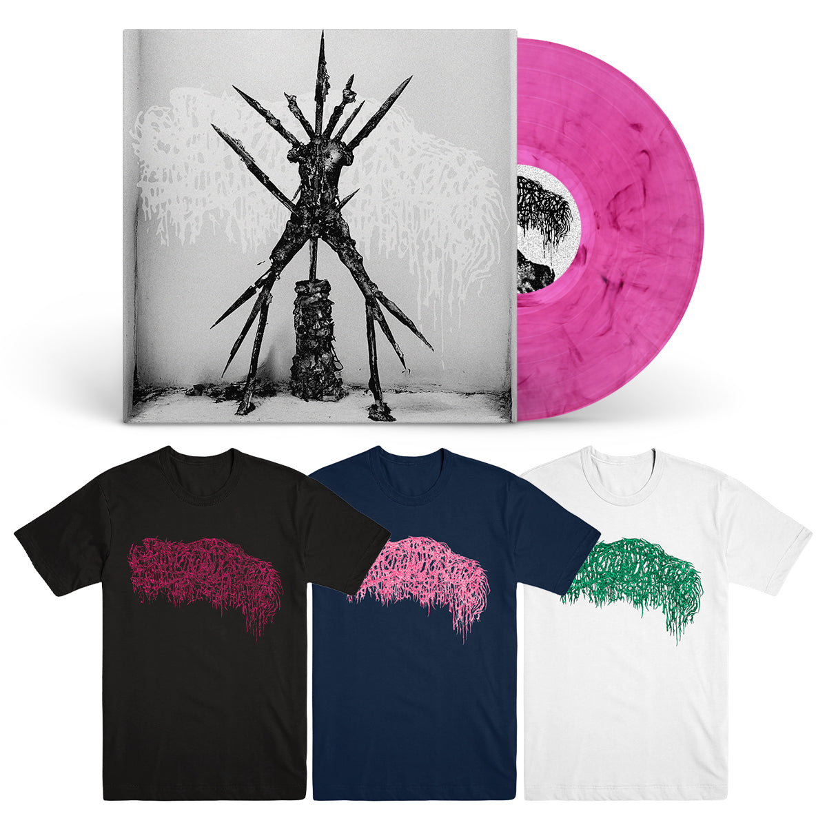 SANGUISUGABOGG &quot;Hideous Aftermath&quot; LP + T-Shirt Bundle