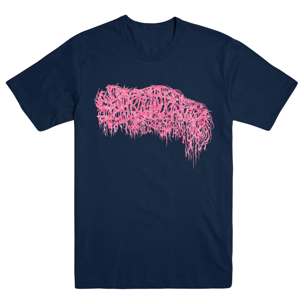SANGUISUGABOGG &quot;Skin Logo - Navy&quot; T-Shirt