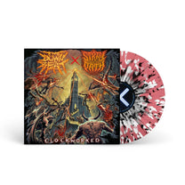 STRAY FROM THE PATH "Clockworked (Downbeat Edition)" LP RED WHITE BLACK SPLATTER