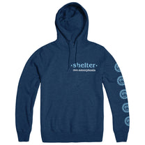 SHELTER &quot;Metamorphosis - Navy&quot; Hoodie