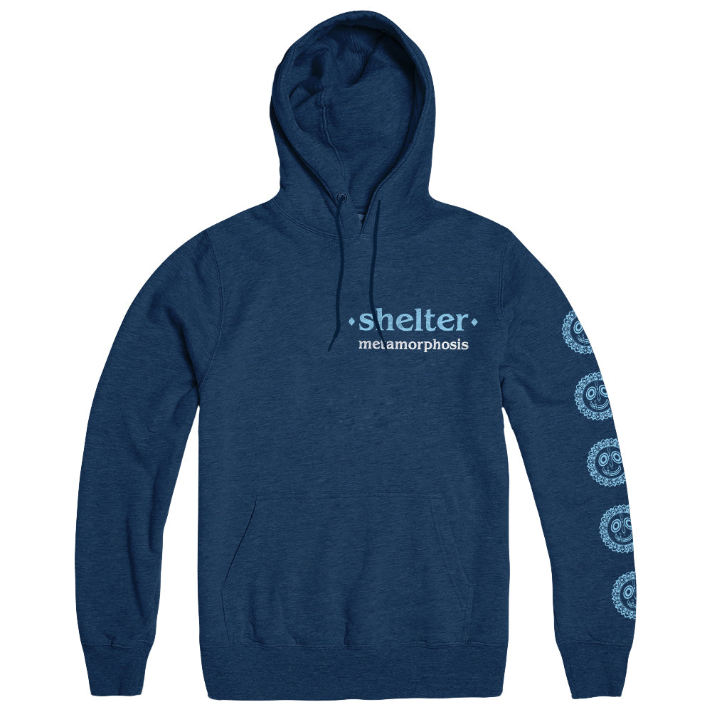 SHELTER &quot;Metamorphosis - Navy&quot; Hoodie