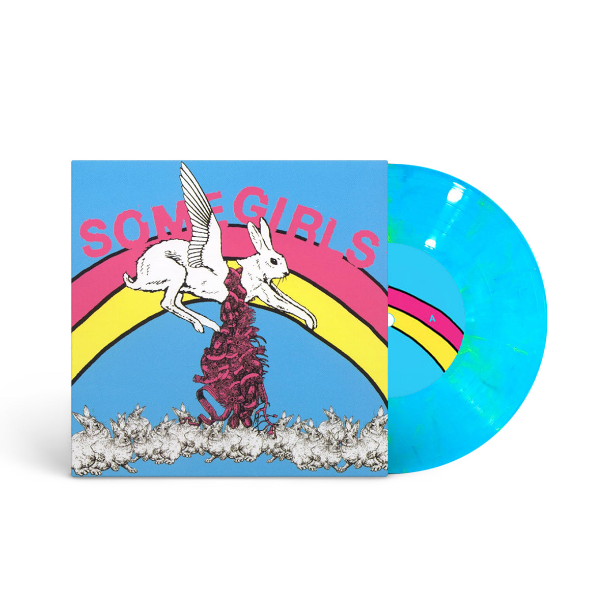 SOME GIRLS &quot;The DNA Will Have Its Say&quot; 7&quot; BLUE MARBLE