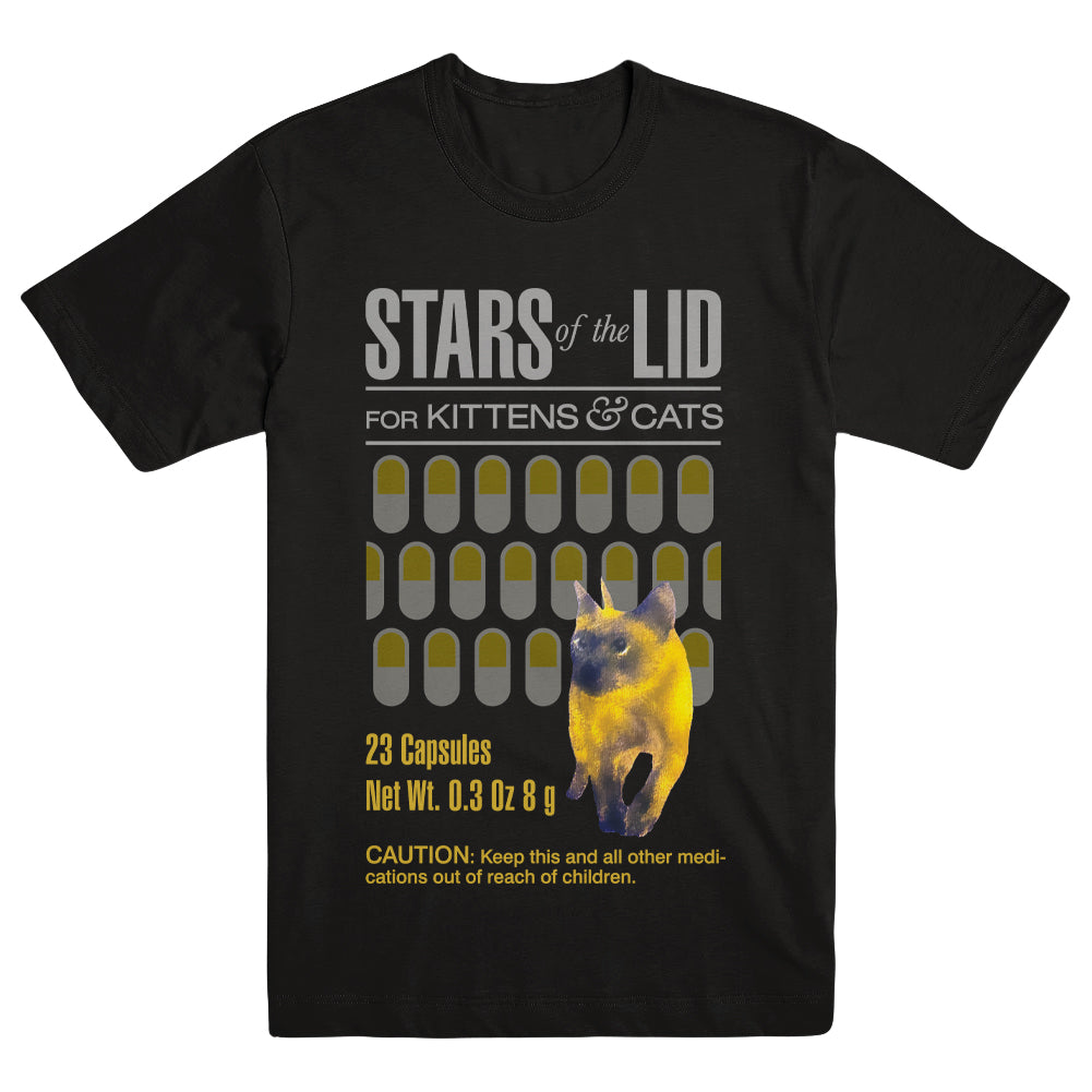 STARS OF THE LID "For Kittens & Cats - Black" T-Shirt