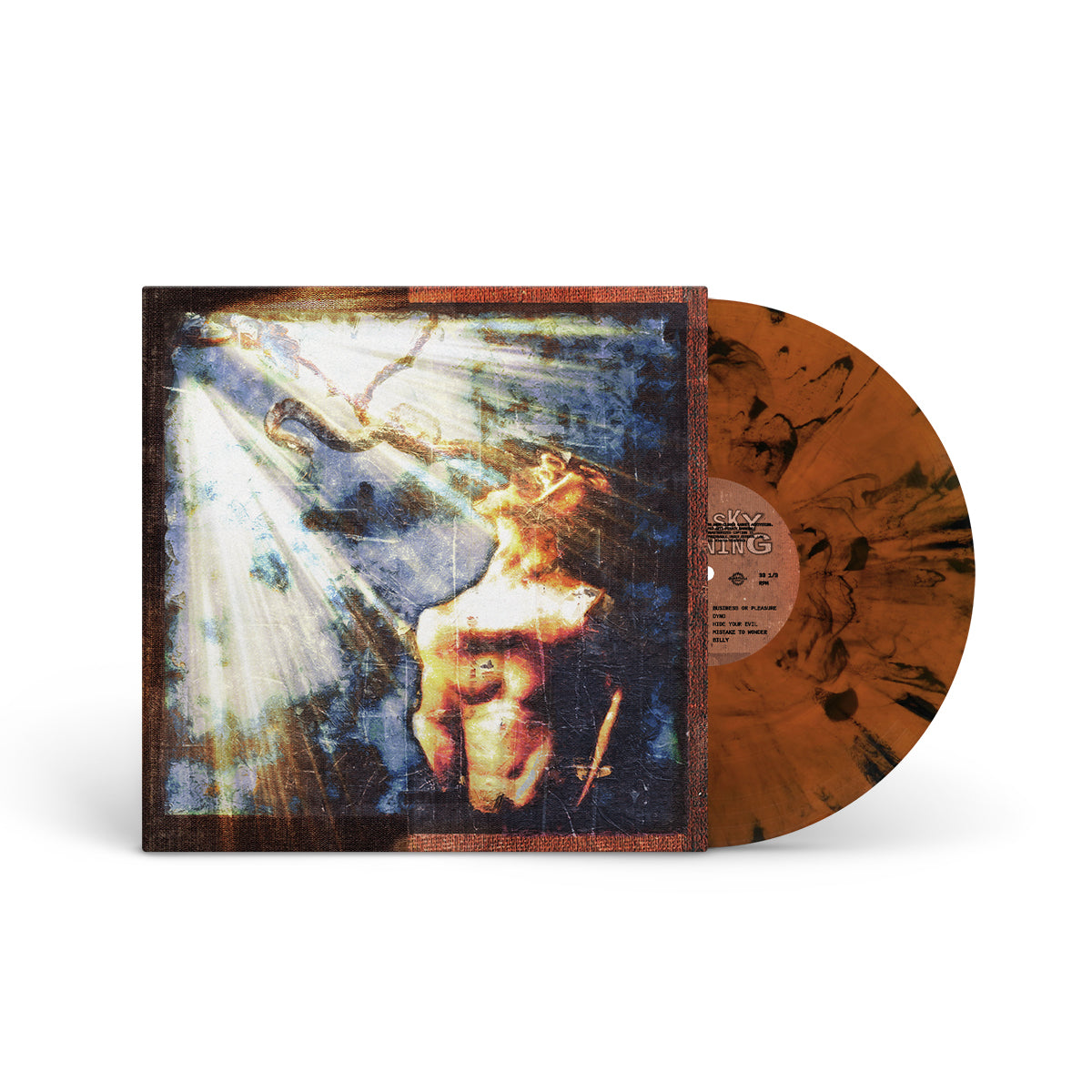 SOUL BLIND &quot;Red Sky Mourning&quot; LP ORANGE W BLACK MARBLE