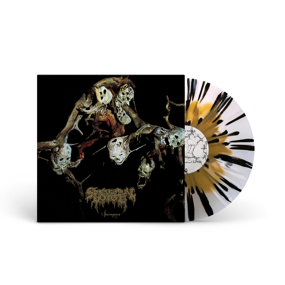 SPECTRAL VOICE &quot;Sparagmos&quot; LP CLEAR W GOLD &amp; BLACK SPLATTER (EVIL GREED EXCLUSIVE)