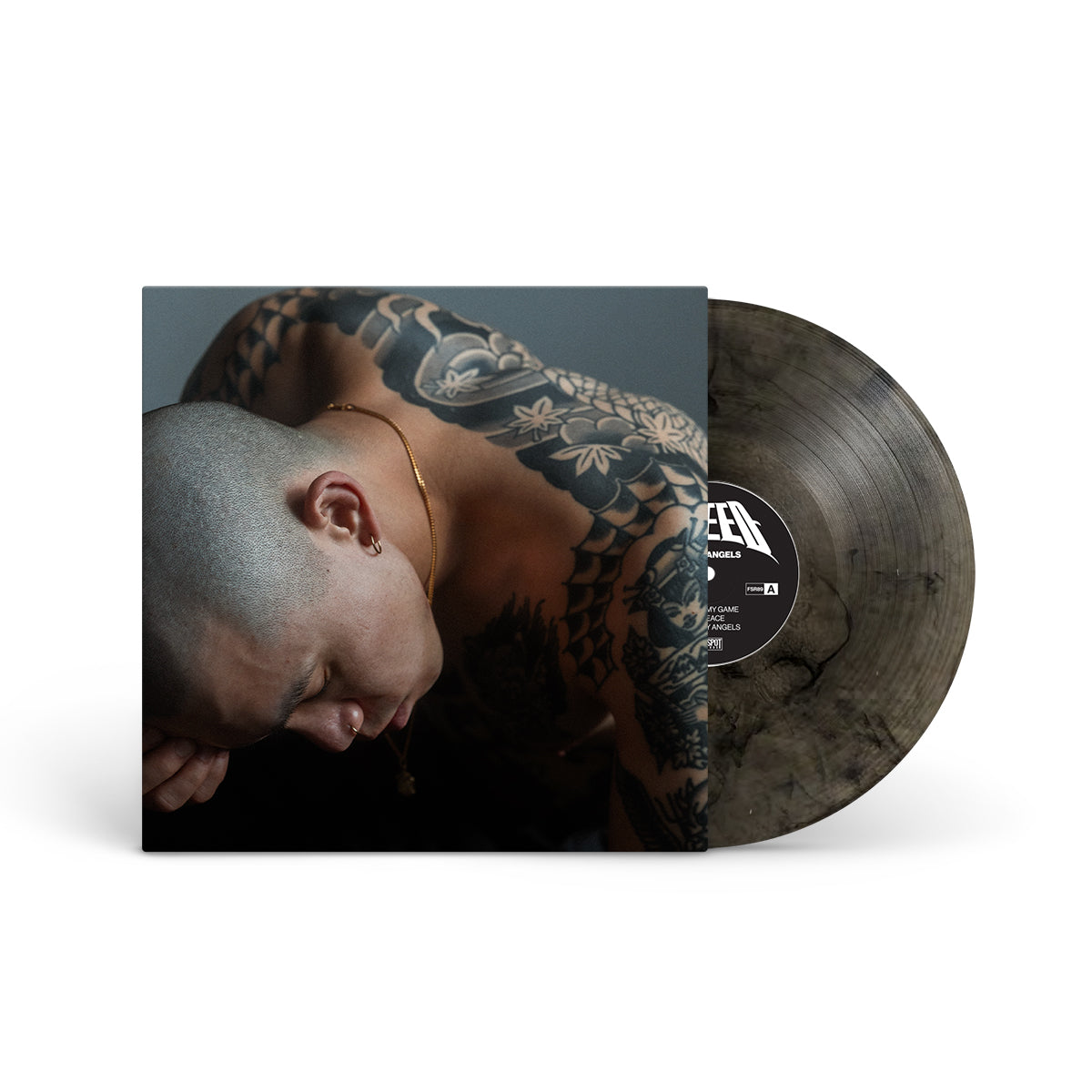 SPEED &quot;All My Angels&quot; 12&quot; CLEAR BLACK MARBLE (EG EXCLUSIVE)