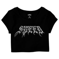 SPEED &quot;Logo - Black&quot; Crop Top