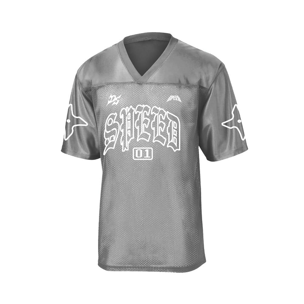 SPEED "Only One Mode - Silver" Football Jersey