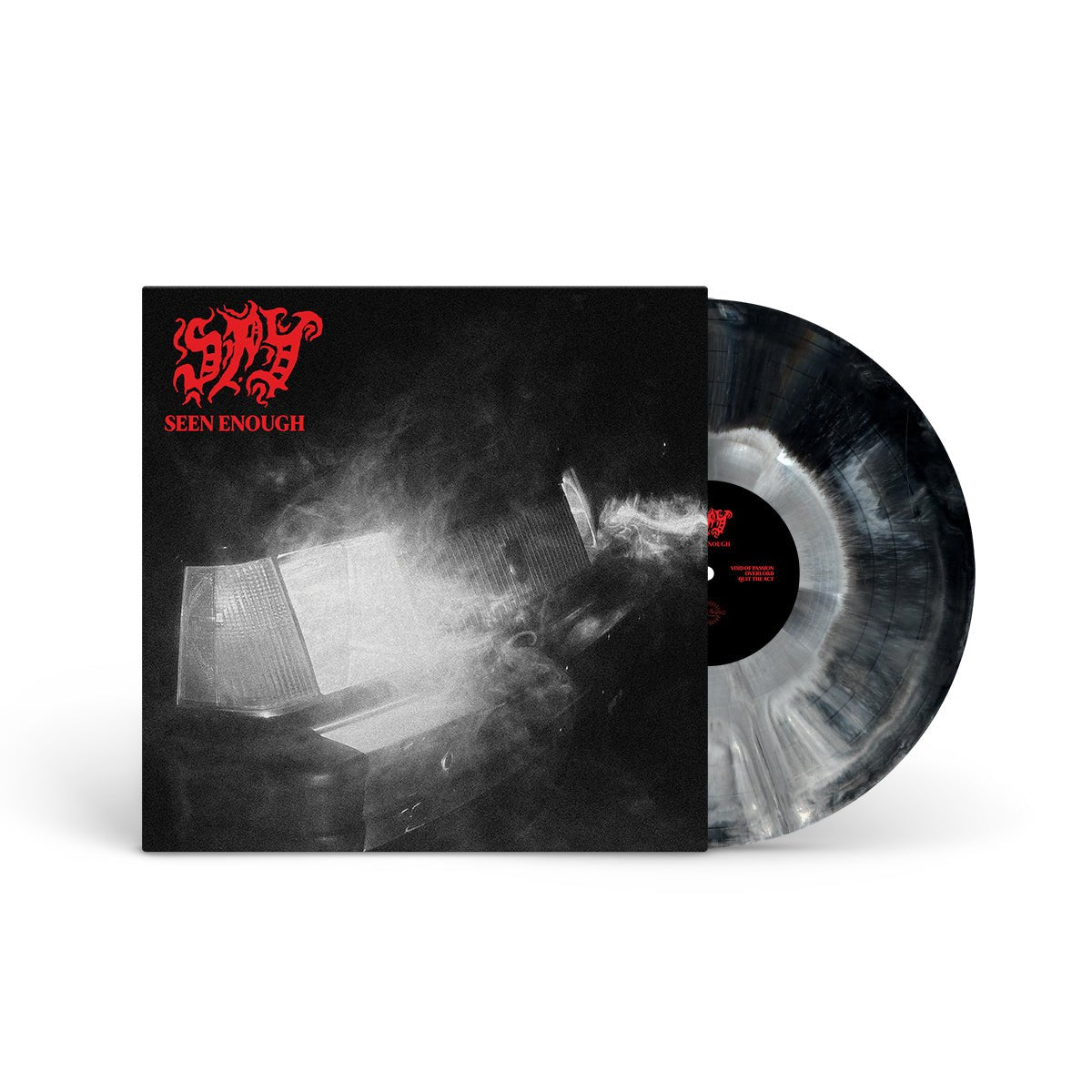 SPY "Seen Enough" 12" BLACK &amp; WHITE GALAXY