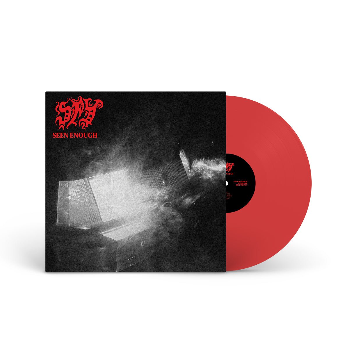 SPY "Seen Enough" 12" RED