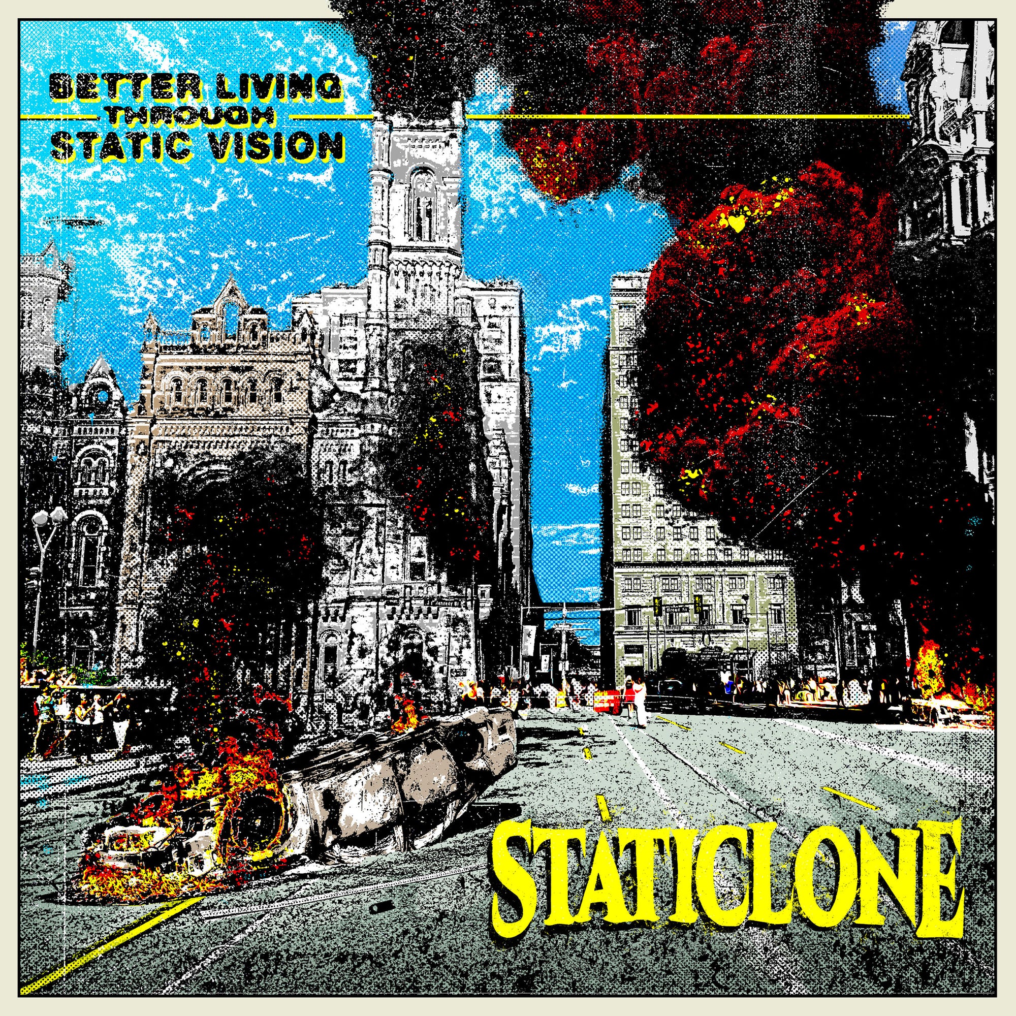 STATICLONE "Better Living Through Static Vision" LP