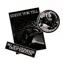 STEVE VON TILL &quot;Bull / NWDE / Crow&quot; Stickers Pack