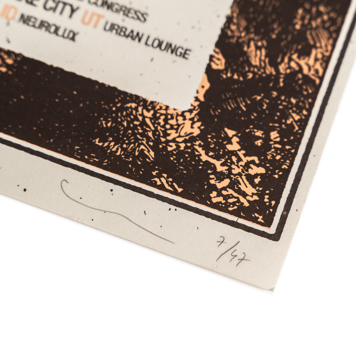 STEVE VON TILL &quot;Euro Tour 2022&quot; Screenprinted Poster