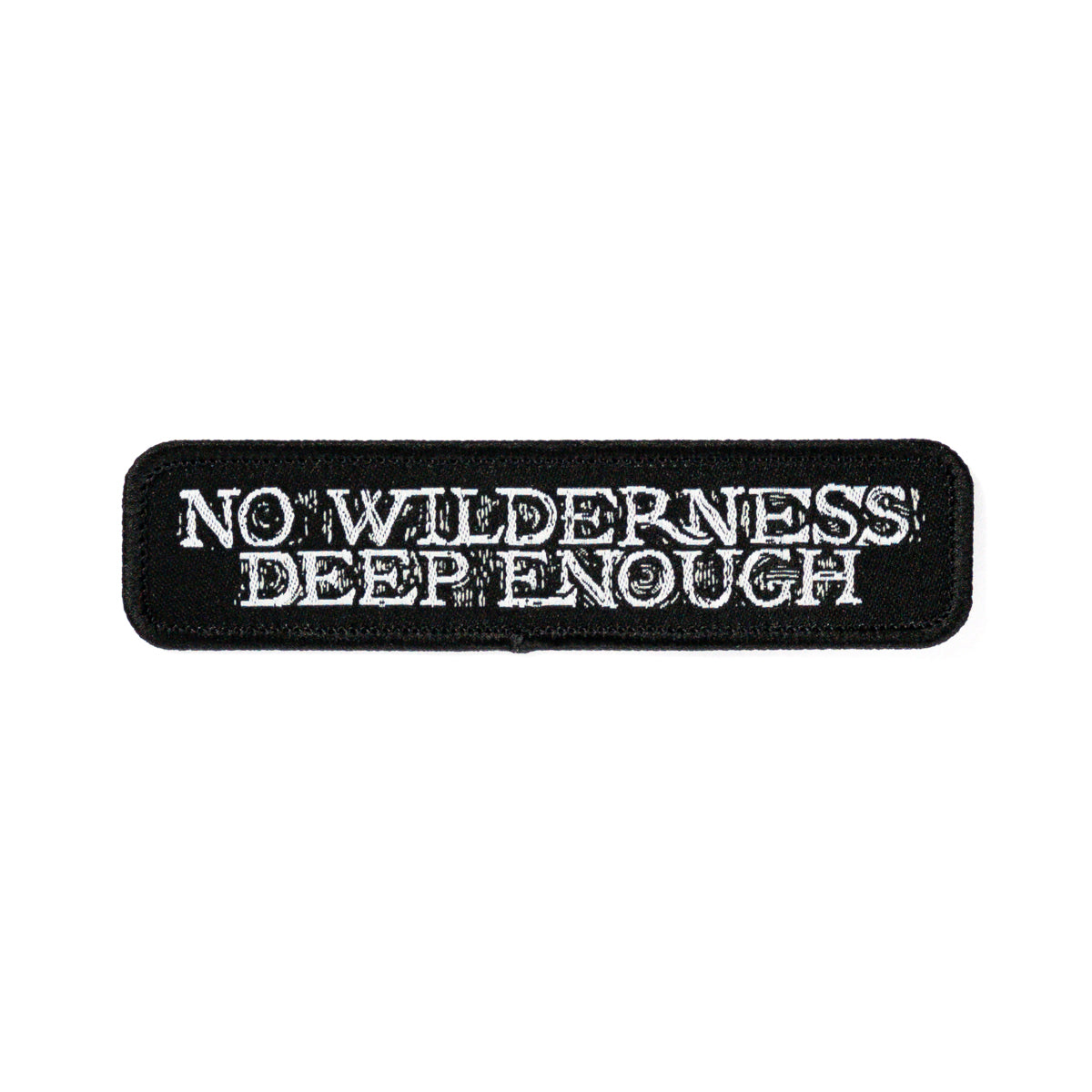 STEVE VON TILL &quot;No Wilderness&quot; Woven Patch