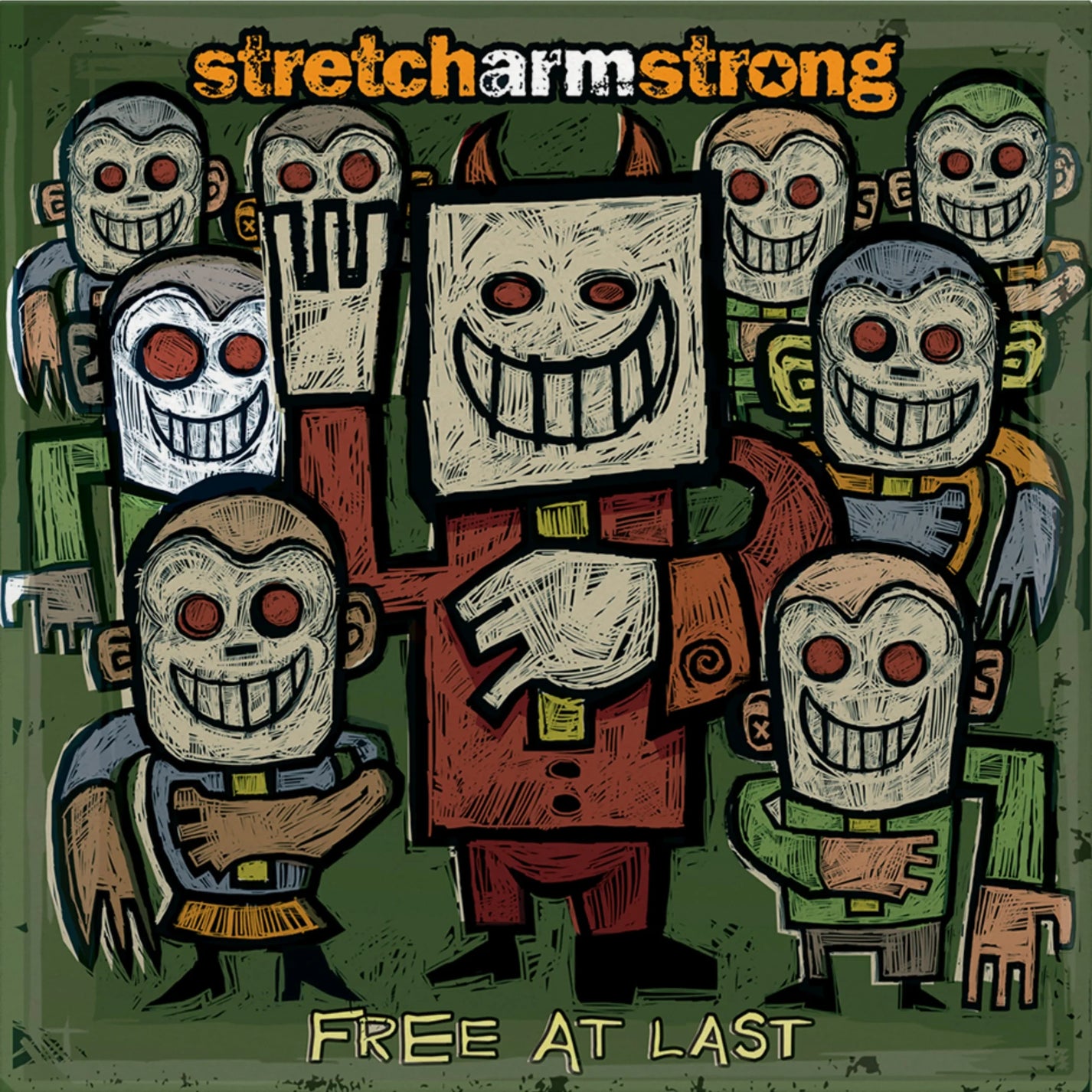 STRETCH ARM STRONG &quot;Free At Last&quot; LP