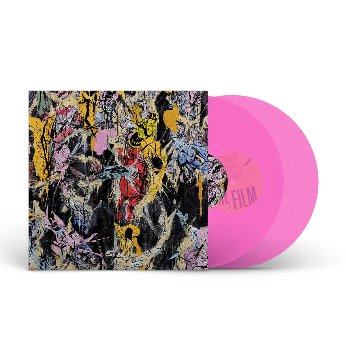 SUMAC &amp; MOOR MOTHER &quot;The Film&quot; 2xLP CLEAR PINK