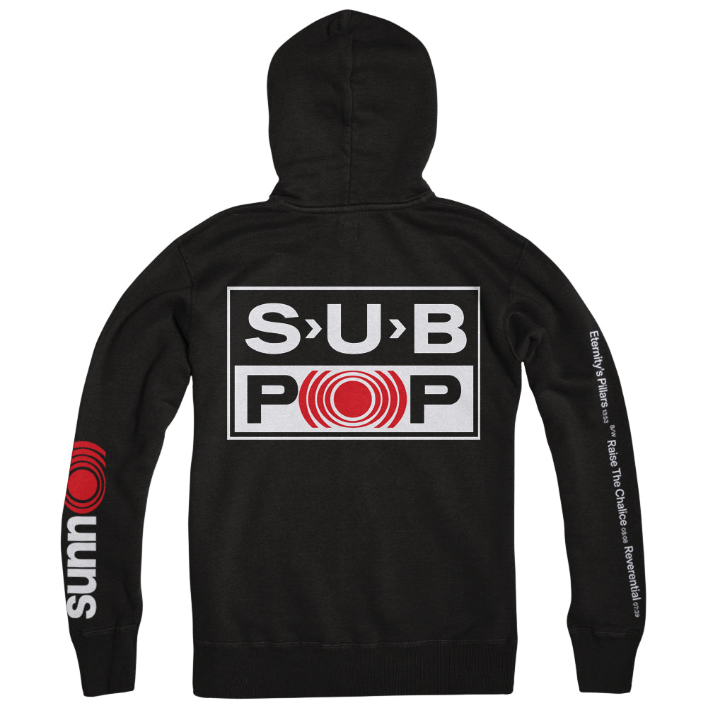 SUNN O))) &quot;Eternity&#39;s Pillars&quot; 12&quot; + T-Shirt + Zipper Bundle