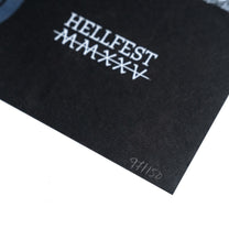 SUNN O))) &quot;Hellfest 2025&quot; Screenprinted Poster