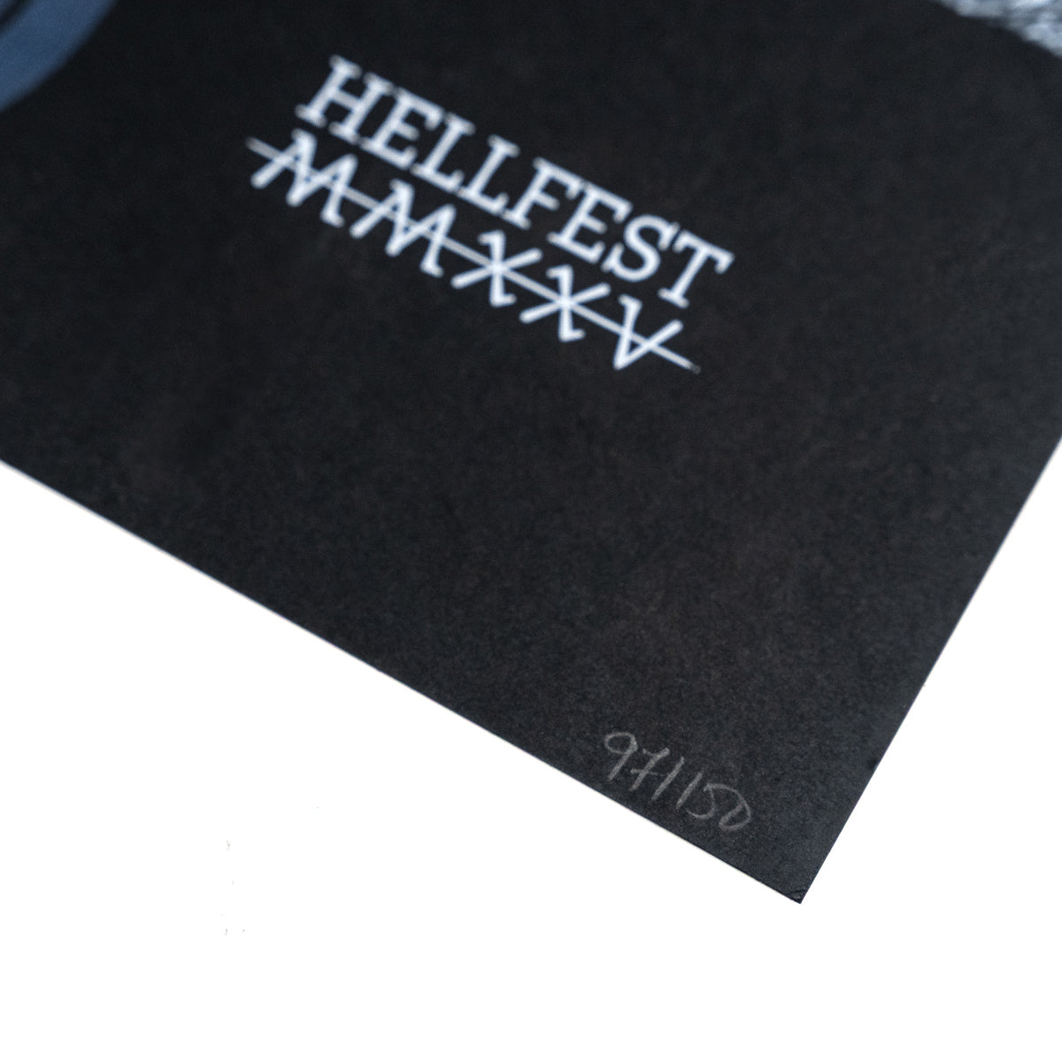 SUNN O))) &quot;Hellfest 2025&quot; Screenprinted Poster