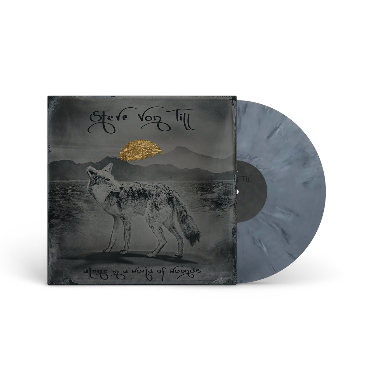 STEVE VON TILL "Alone In A World Of Wounds" LP + Cyanotype Print Bundle