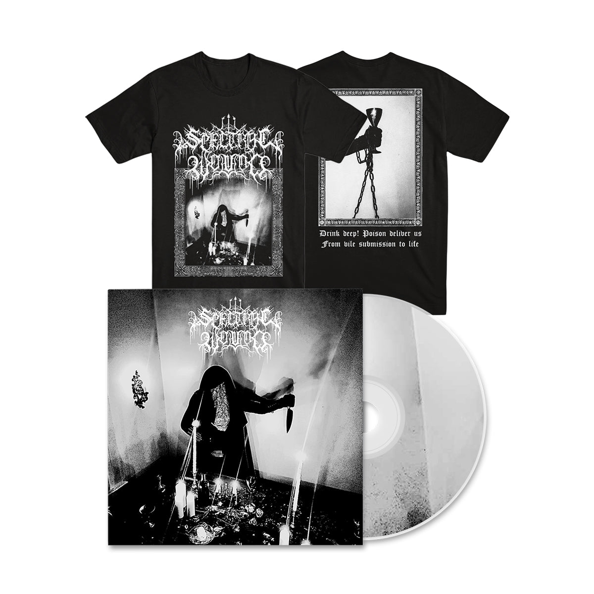 SPECTRAL WOUND "Songs Of Blood And Mire" CD + T-Shirt Bundle