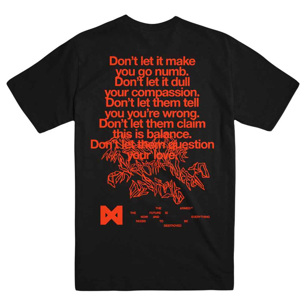 THE ARMED &quot;The Future Is Here - Black&quot; T-Shirt