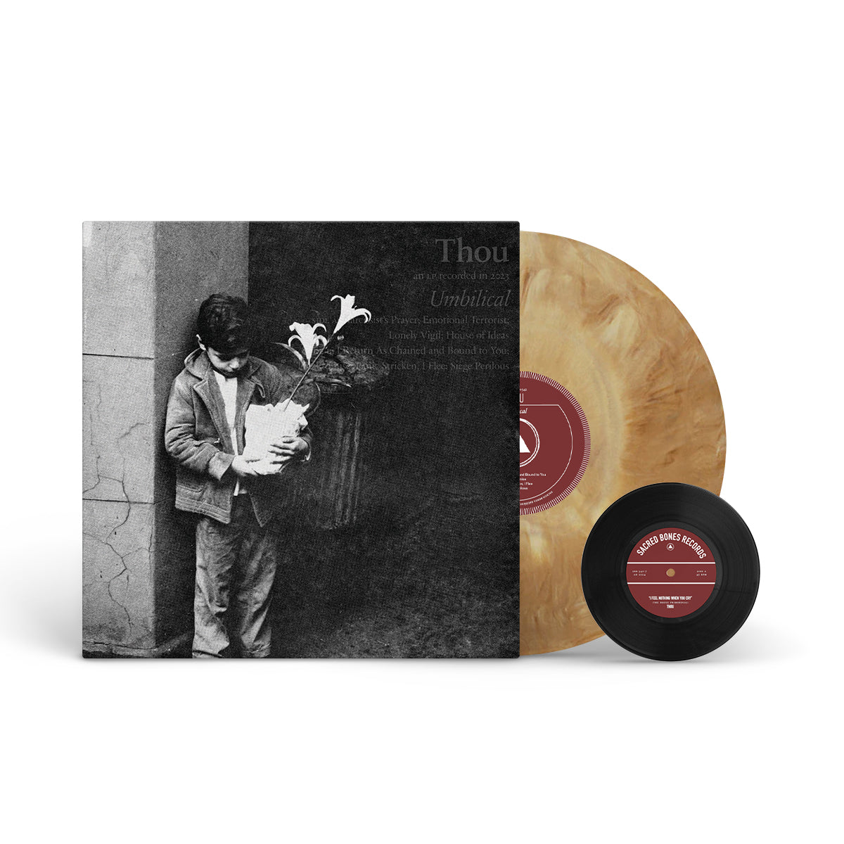 THOU &quot;Umbilical&quot; LP + 7&quot; FOGGY BROWN (EVIL GREED EXCLUSIVE)