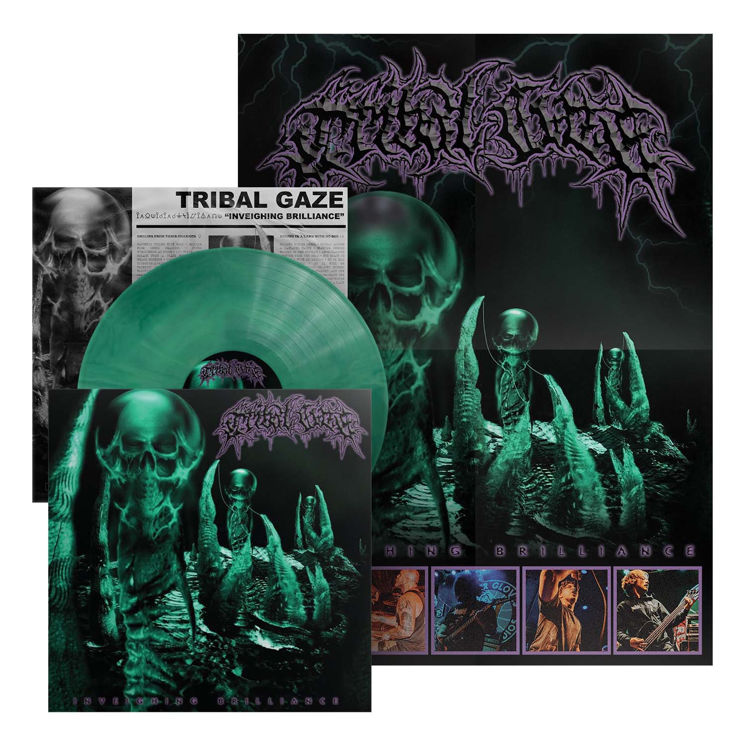 TRIBAL GAZE &quot;Inveighing Brilliance&quot; LP