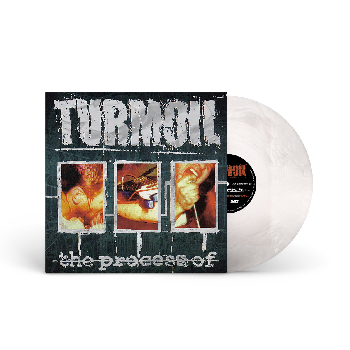 TURMOIL &quot;The Process Of&quot; LP CLOUDY SWIRL
