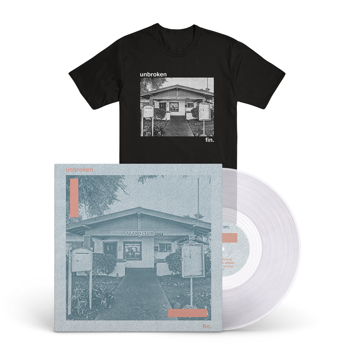 UNBROKEN &quot;Fin.&quot; 12&quot; + T-Shirt Bundle
