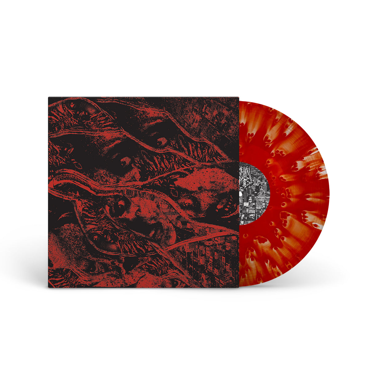 VERMIN WOMB &quot;Retaliation&quot; LP CLOUDY RED