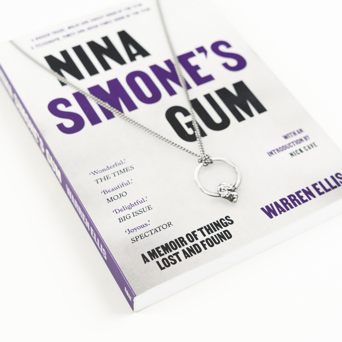 WARREN ELLIS &quot;Nina Simone&#39;s Gum&quot; Book