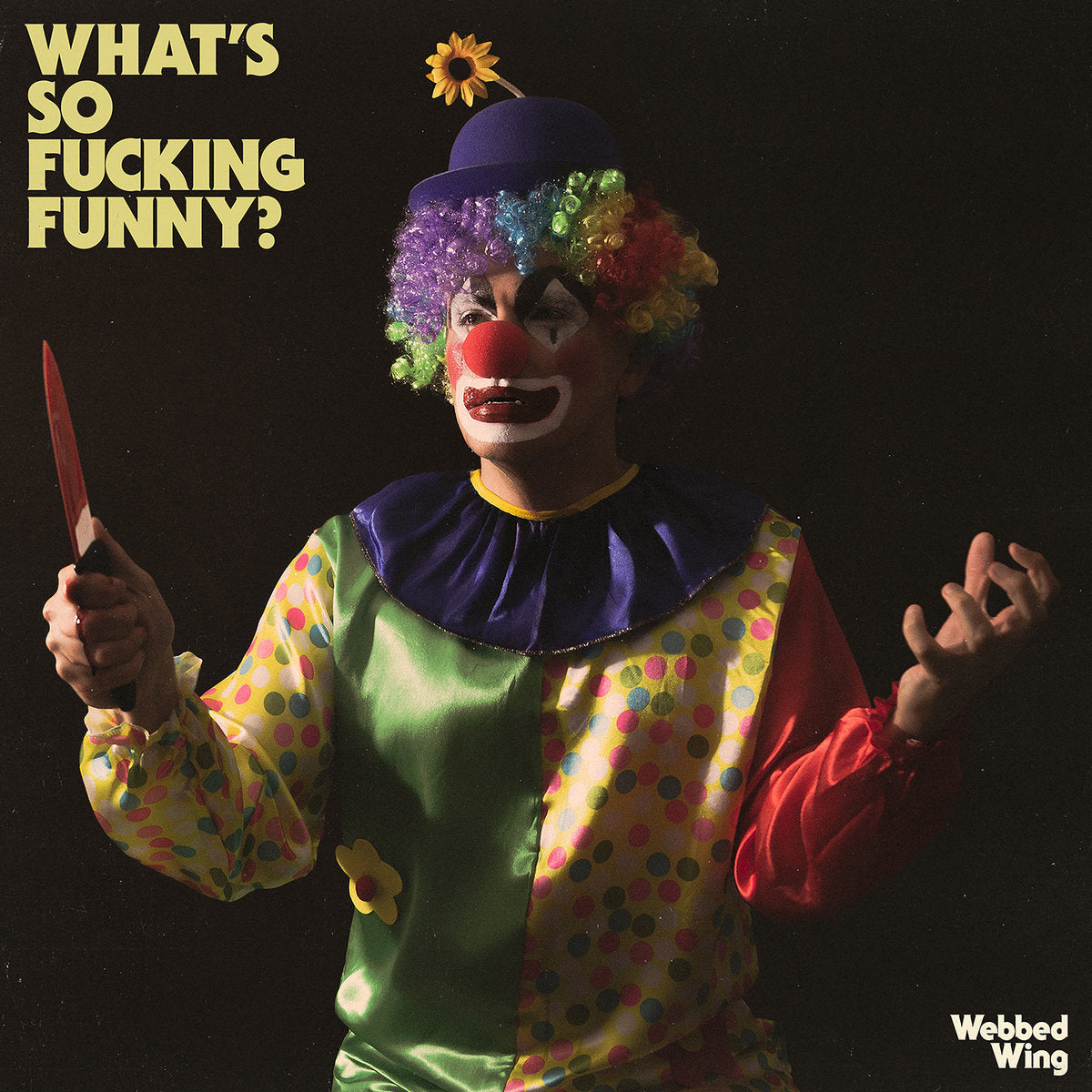 WEBBED WING &quot;What&#39;s So Fucking Funny&quot; LP