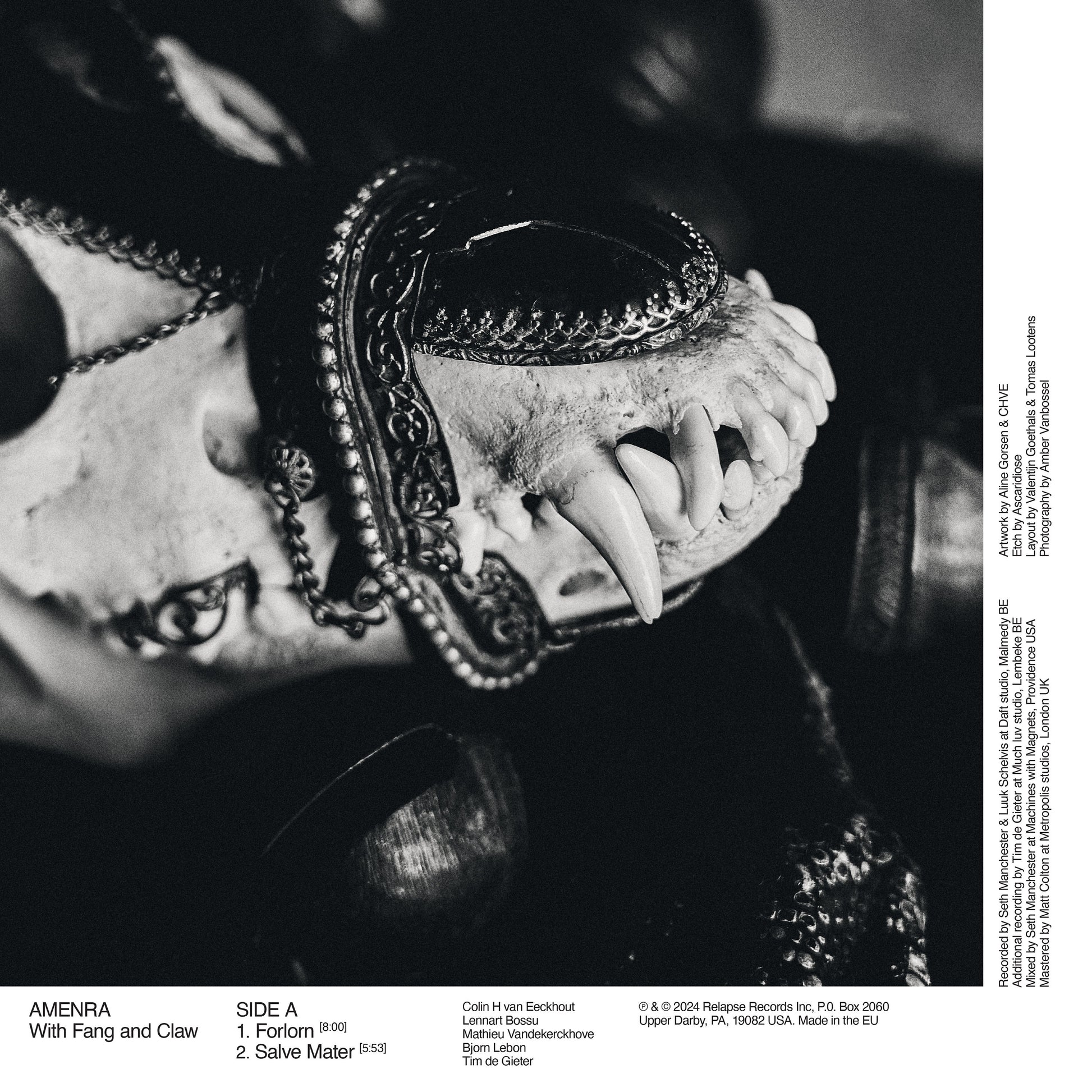 AMENRA &quot;With Fang And Claw&quot; 12&quot;