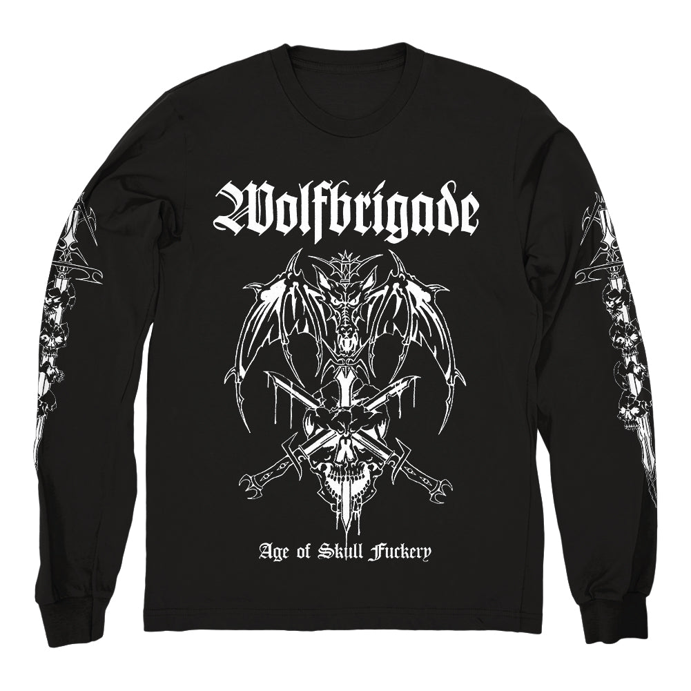 WOLFBRIGADE &quot;Age Of Skull - Black&quot; Longsleeve