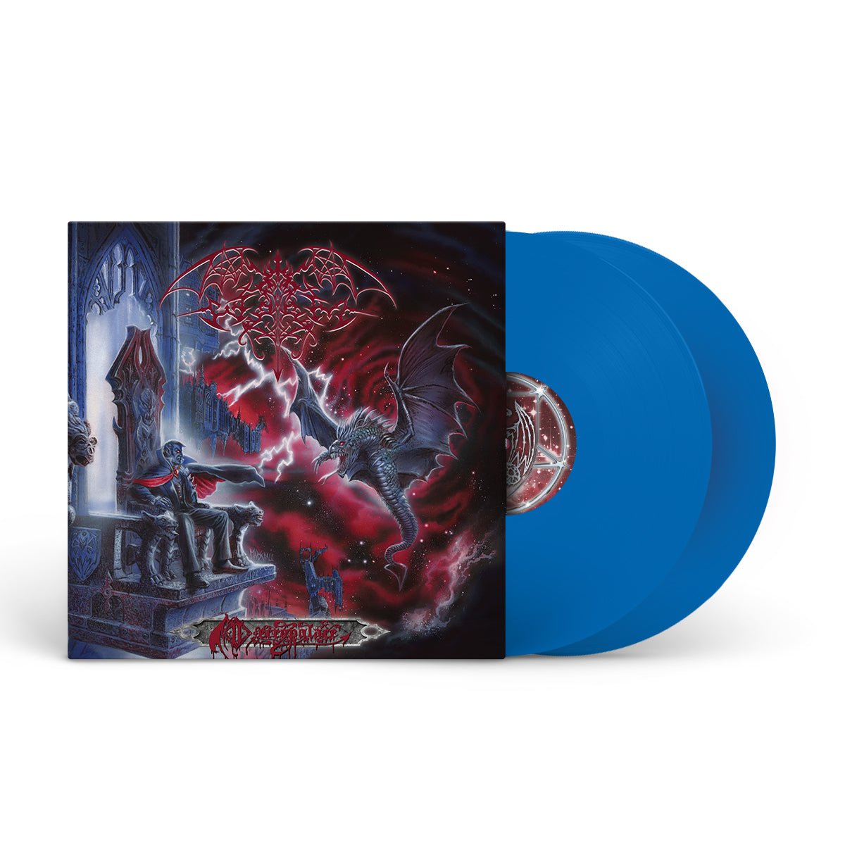 WORM "Necropalace" 2xLP BLUE