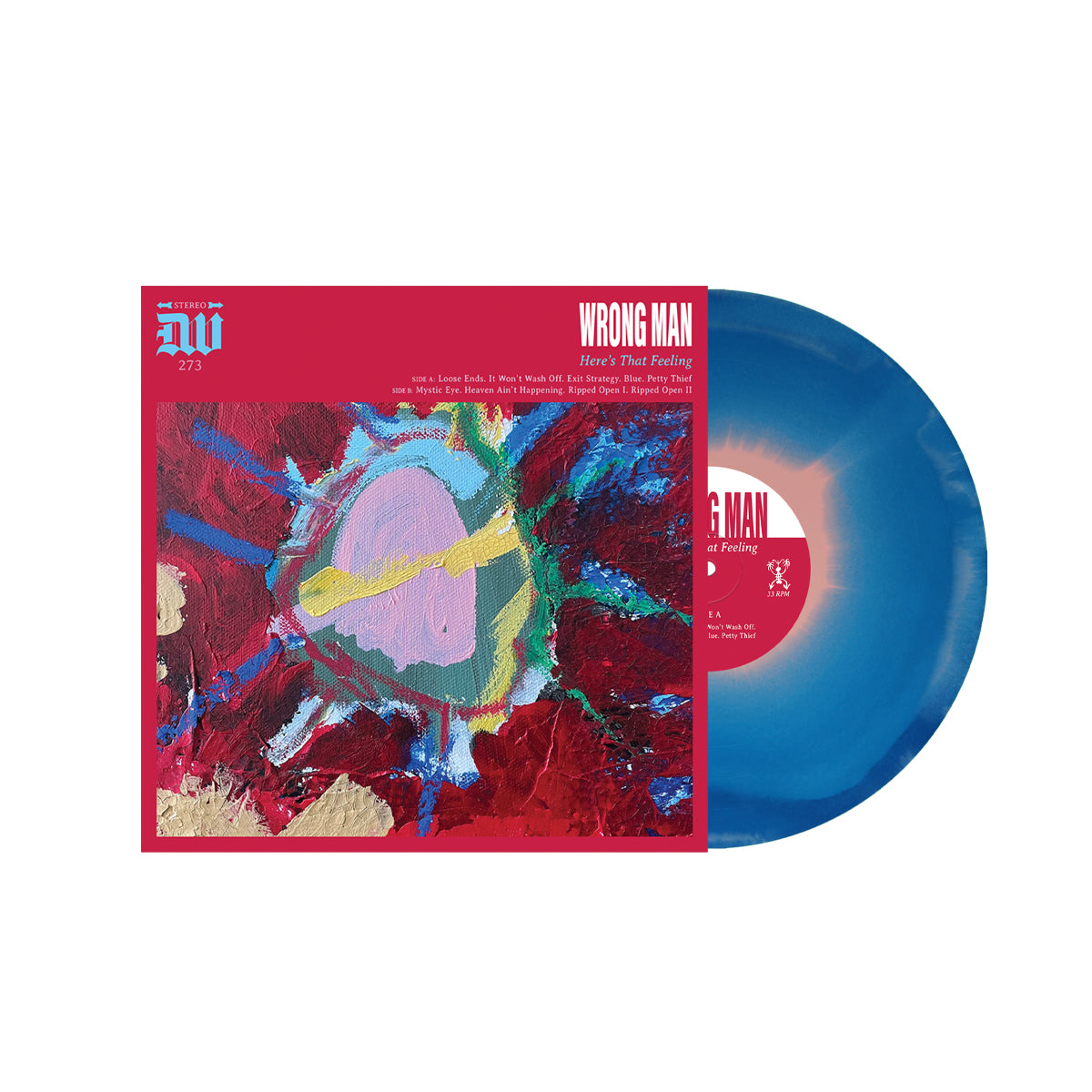 WRONG MAN "Here's That Feeling" LP